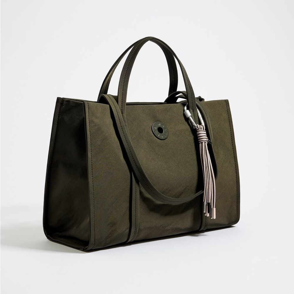 Bimba y Lola large Chimo logo shopper bag